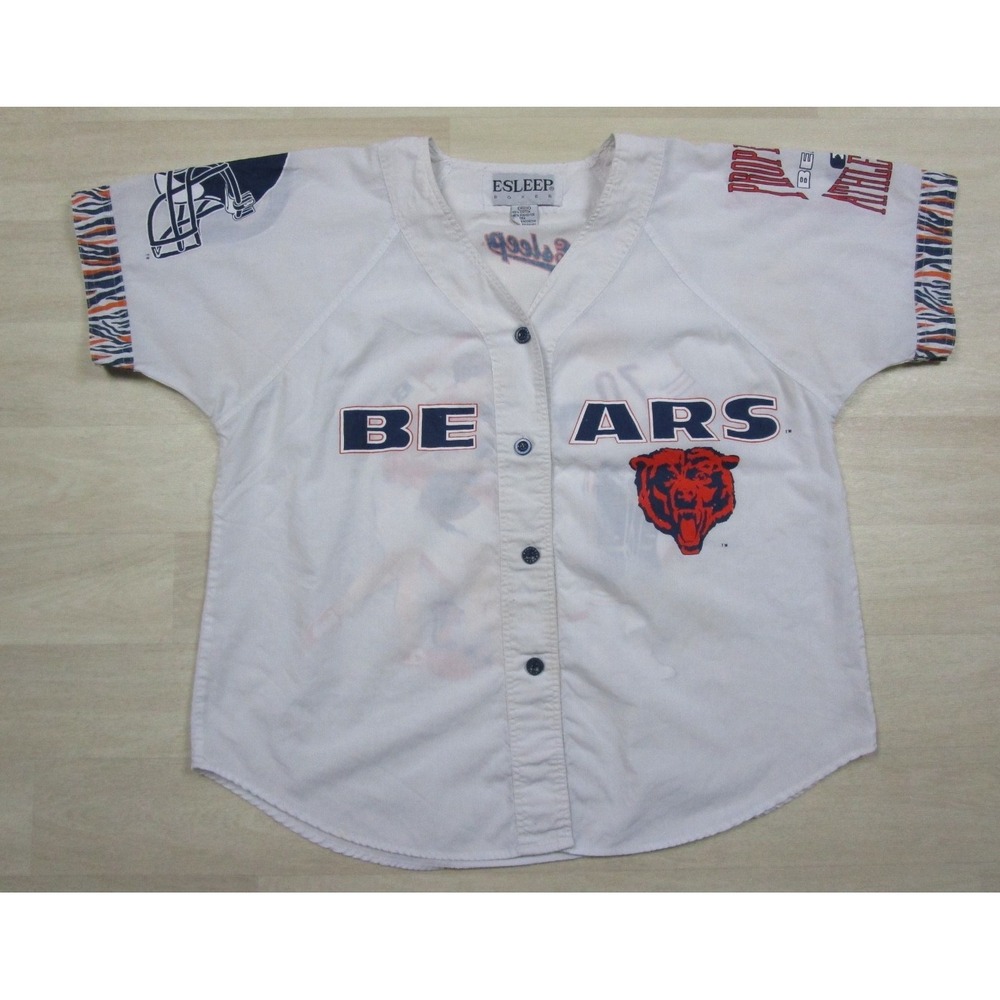Vintage‎ 90s ESLEEP Chicago Bears Shirt Men's (M) ESLEEP Pajama NFL Football
